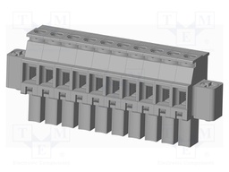 Connector: pluggable terminal block; plug; female; angled 90°