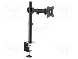 Monitor holder; 8kg; Size: 13"-27"; for one monitor; 274mm