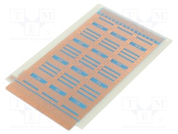 Board: universal; single sided,prototyping; W: 100mm; L: 160mm