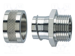 Straight terminal connector