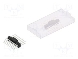 Connector: pin strips; pin header; male; PIN: 16; 2.54mm; SMT; 2x8