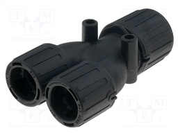 Y-connector; ØBraid : 34mm; polyamide; HelaGuard; -50÷135°C; IP66
