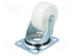 Transport wheel; Ø: 80mm; W: 35mm; H: 105mm; torsional; 150kg