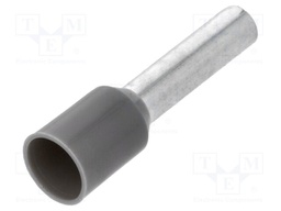 Bootlace ferrule; insulated; copper; Insulation: polyamide; 4mm2