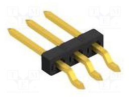 Connector: pin strips; pin header; male; PIN: 3; 2mm; SMT; 1x3; 100V