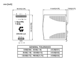 Power supply: switching; for DIN rail; 480W; 12VDC; 20A; 88÷264VAC