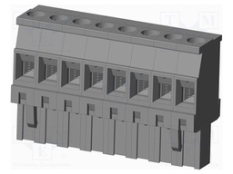 Connector: pluggable terminal block; plug; female; angled 90°