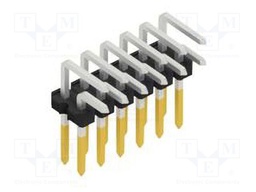 Connector: pin strips; pin header; male; PIN: 12; 2.54mm; THT; 2x6