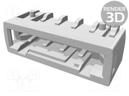 Connector: wire-board; female; PIN: 4; 2.54mm; Series: har-flexicon