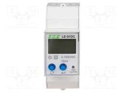 Counter; digital,mounting; for DIN rail mounting; VDC: 5÷1000V