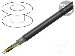 Wire; ÖLFLEX® CLASSIC 135 CH BK; 3G2.5mm2; FRNC; black; 600V,1kV