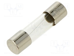 Fuse: fuse; glass; 1.6A; 250VAC; quick blow; 5x20mm