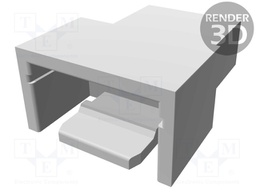 Plug; wire-wire; male; SPOX; 2.5mm; PIN: 3; w/o contacts; for cable