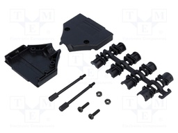 Enclosure: for D-Sub connectors; D-Sub 25pin,D-Sub HD 44pin