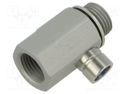 Breather valve; 0÷10bar; Mat: anodized aluminium; 165l/min