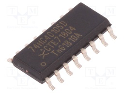 IC: digital; 4 bit x 16 word,storage register; SMD; SO16; 2÷6VDC