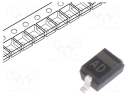Diode: transil; 200W; 15.9V; 5A; bidirectional; SOD323