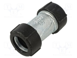 Splice terminal: pass through; 10bar; cast iron; QUICK; 3/4"