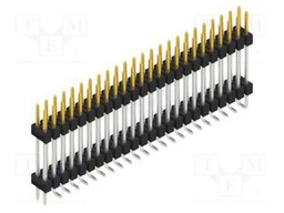 Connector: pin strips; pin header; male; PIN: 48; 2.54mm; SMT; 2x24