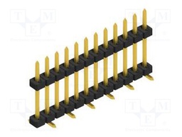 Connector: pin strips; pin header; male; PIN: 12; 2mm; SMT; 1x12