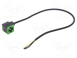 Connection lead; plug; Type: A; PIN: 3; Contacts ph: 18mm; 4A; female