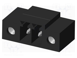 Connector: pluggable terminal block; socket; male; on PCBs