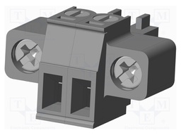 Connector: pluggable terminal block; plug; female; straight; grey