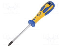 Screwdriver; Pozidriv®; Size: PZ2; Series: Dextro