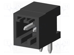 Connector: pluggable terminal block; socket; male; on PCBs