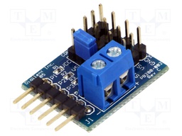 Pmod module; servo driver; GPIO; In the set: prototype board