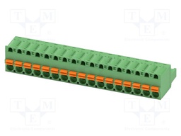 PCB connector, nominal cross section: 2.5 mm?, color: green,