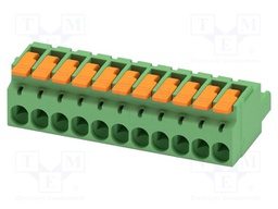 PCB connector, nominal cross section: 2.5 mm?, color: green,