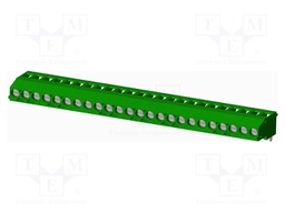 Connector: PCB terminal block; terminal; Plating: tinned; on PCBs