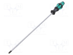 Screwdriver; Pozidriv®; Size: PZ2; Series: Kraftform Plus-300