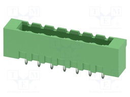 PCB headers, nominal cross section: 2.5 mm?, color: green, n