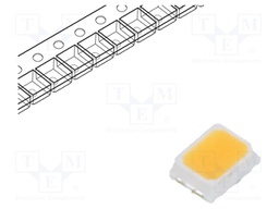 LED; SMD; PLCC2,2216; white warm; 5÷9lm; 2650-2868K; 90; 120°; 20mA