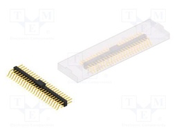 Connector: pin strips; pin header; male; PIN: 48; 2.54mm; SMT; 2x24