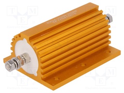 Resistor: wire-wound; with heatsink; screw; 200Ω; 250W; ±1%