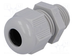 Cable gland; M16; IP68; Mat: polyamide; grey