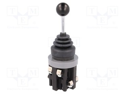 Joystick; Stabl.pos: 1; DC load @R: 2.2A/110VDC; -20÷50°C; Ø30mm