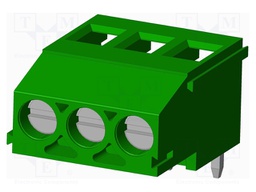 Connector: PCB terminal block; terminal; Plating: tinned; on PCBs