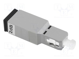 Transition: attenuator; male,SC/UPC,female; 2dB