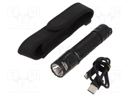 Torch: LED tactical; IP68; waterproof; No.of diodes: 1; L: 139mm