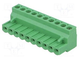 Pluggable terminal block; Contacts ph: 5.08mm; ways: 10; straight
