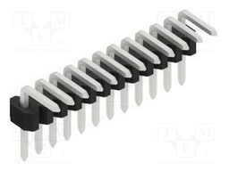 Connector: pin strips; pin header; male; PIN: 12; 1.27mm; THT; 1x12