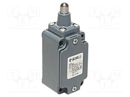 Limit switch; stainless steel sphere Ø8mm; NO + NC; 10A; PG13,5
