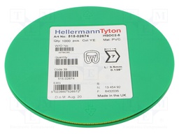 Markers for cables and wires; Label symbol: 7; 2÷5mm; PVC; yellow