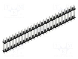 Connector: pin strips; pin header; male; PIN: 96; 2mm; THT; 2x48