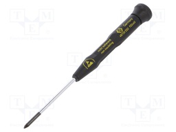 Screwdriver; Pozidriv®; Size: PZ0; precision,ESD