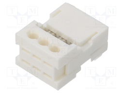 Connector: card edge; RAST 2.5; plug; female; angled 90°; PIN: 3